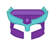 Amethyst helmet