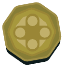Gold door